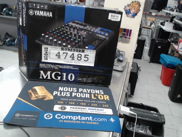 Console de mixage