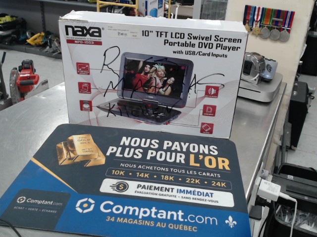 Lecteur dvd portatif