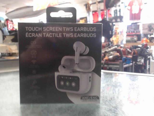 Ecran tactile tws earbuds bluetooth