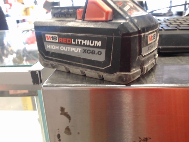 Milwaukee m18 8.0ah battery pack