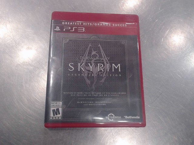 Skyrim legendary edition
