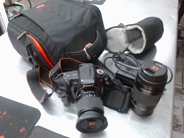 Camera sony avec lantille+acc