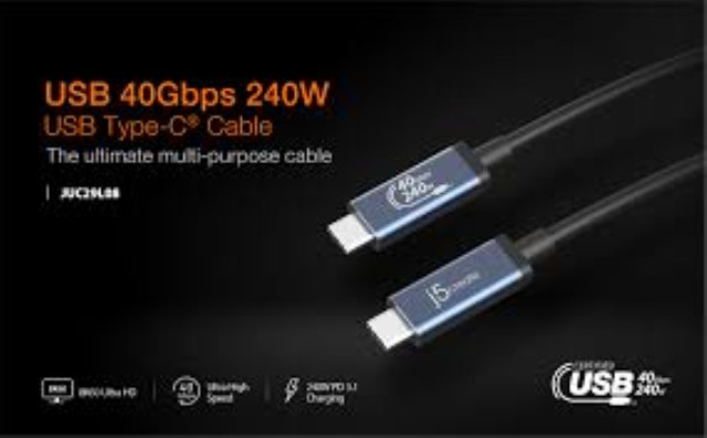 Cable 40gbps 240w