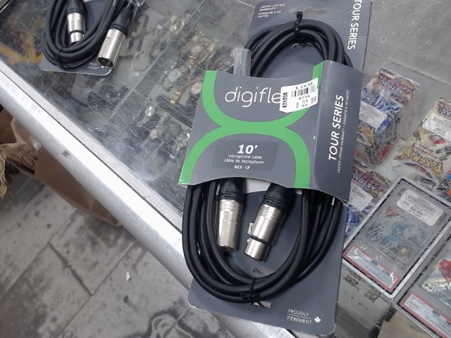 Fil de microphone 10'