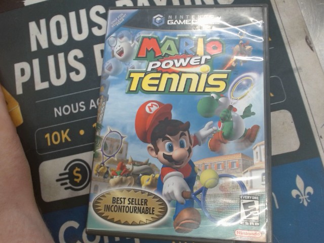 Mario power tennis (disque grafigner)