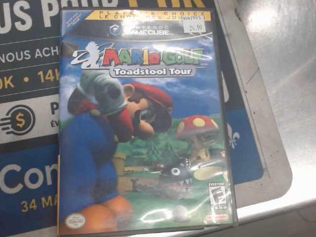 Mario golf sans livret