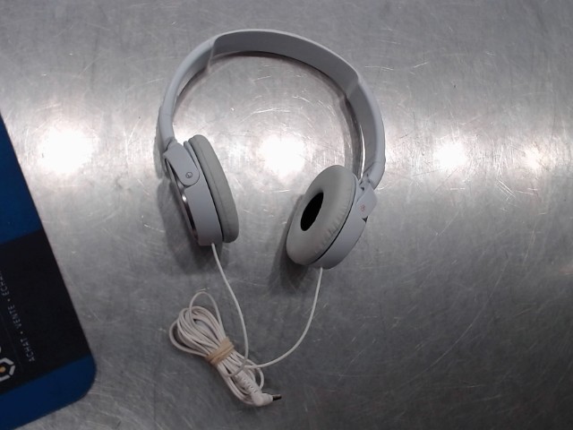 Casque ecouteur blanc