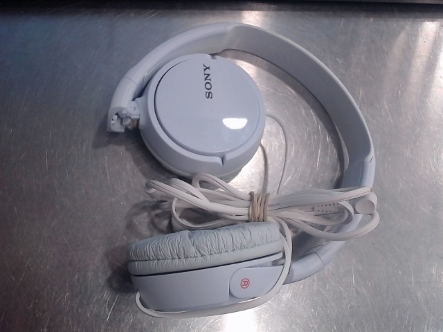 Casque d'�coute blanche
