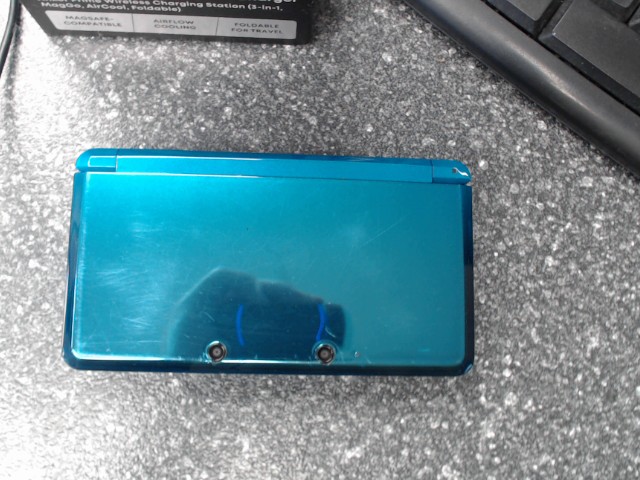 Nintedo 3ds aqua blue