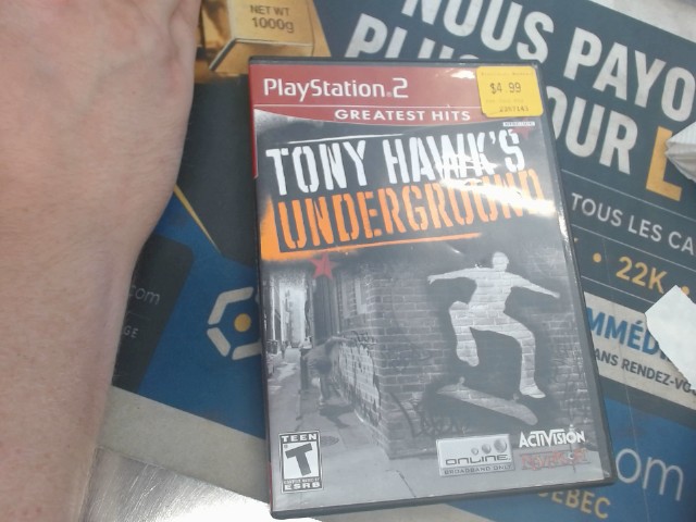 Tony hawk's underground