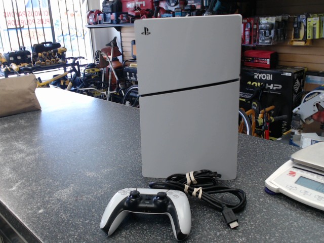 Ps5 slim digital+man+fils