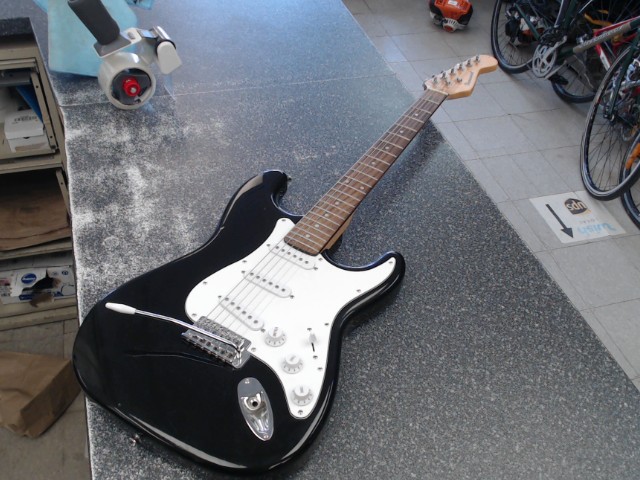 Guitar electric noir