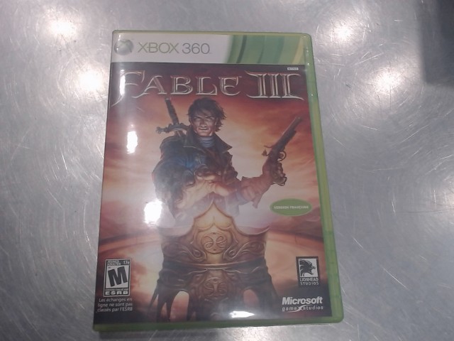 Fable 3 version francaise