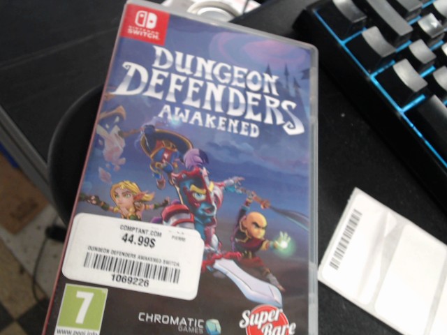 Dungeon defenders awakened switch.