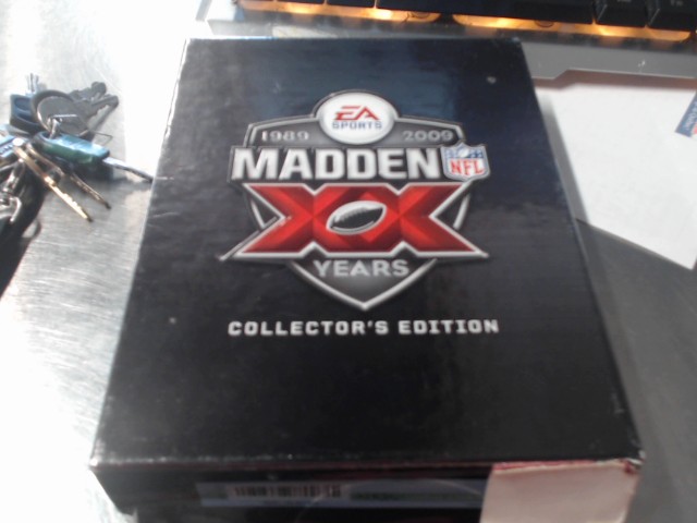 Madden 2009 20 years collector edition