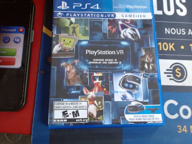 Playstation vr demo disc 3
