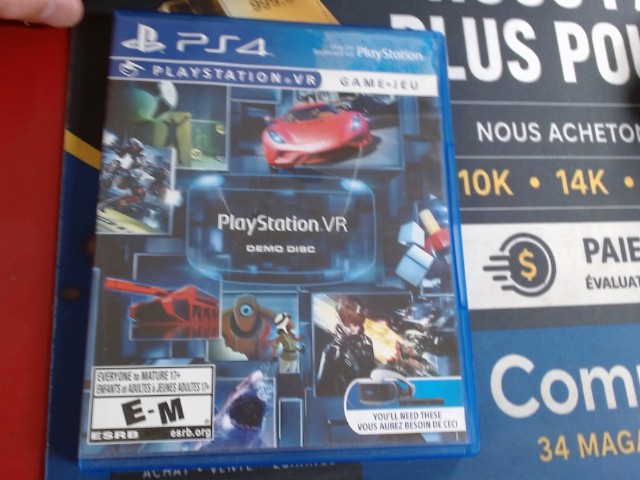 Psvr demo disc