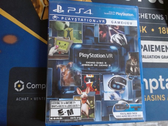 Playstation vr demo disc 3