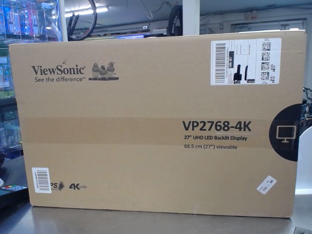 �cran viewsonic 27'' 4k en boite