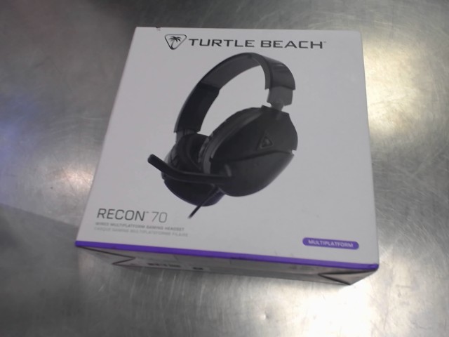 Gaming headset turtlebeach recon 70