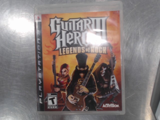Guitar hero iii legends of rock