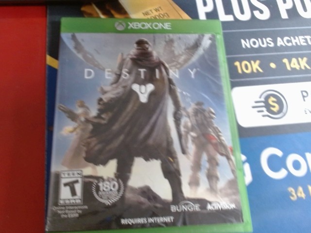Jeux xbox one destiny