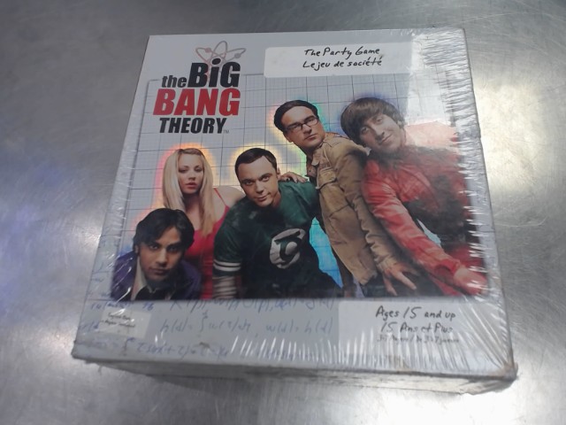 Big bang theory party game neuf