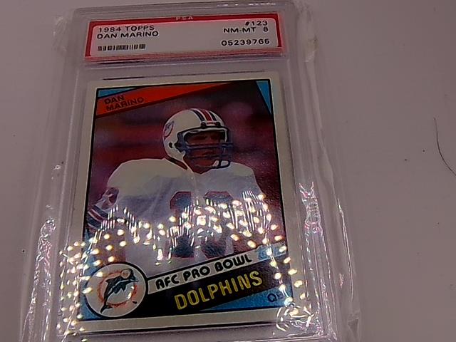DAN MARINO TOPPS 1984 PSA 8