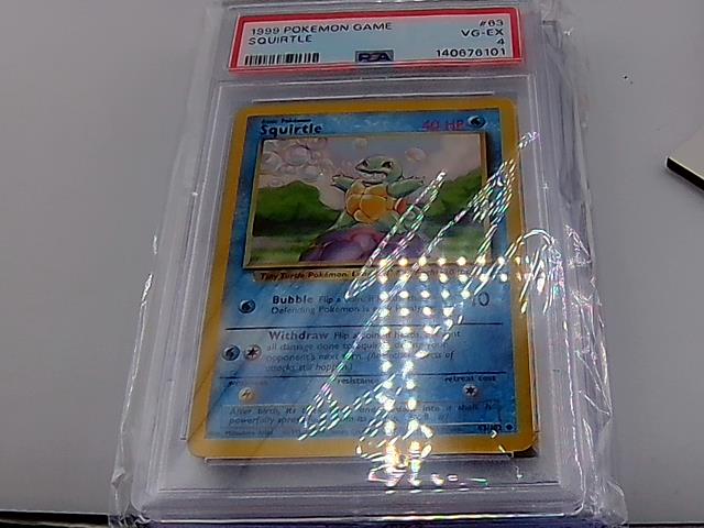 SQUIRTLE BASE SET PSA 4