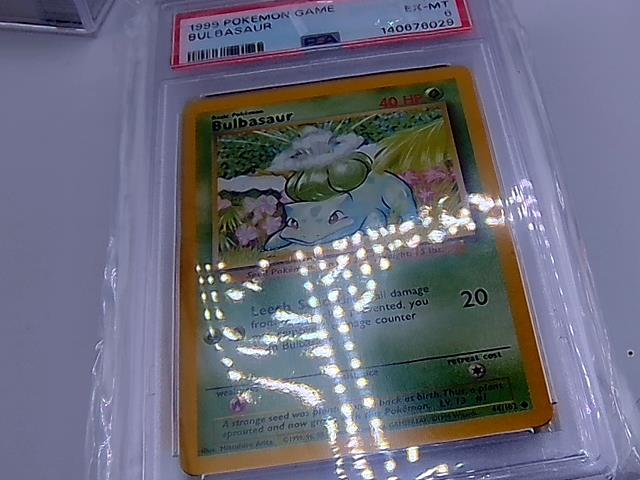 BULBASAUR BASE SET PSA 6