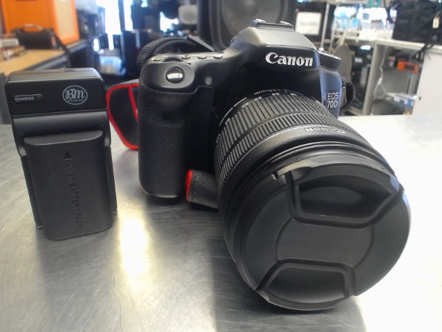 Canon eos 70d avec objectif stm 18-135mm