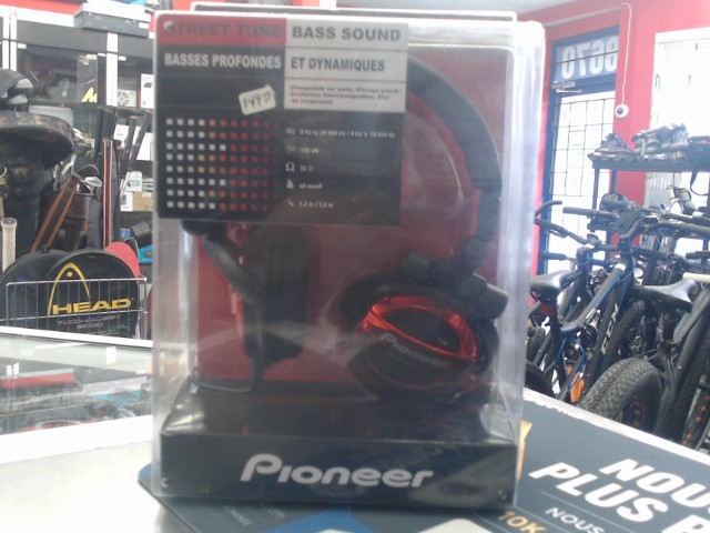 Casque ecouteur filaire pioneer