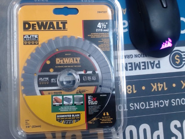 Disque diamant� segmant� concrete 4