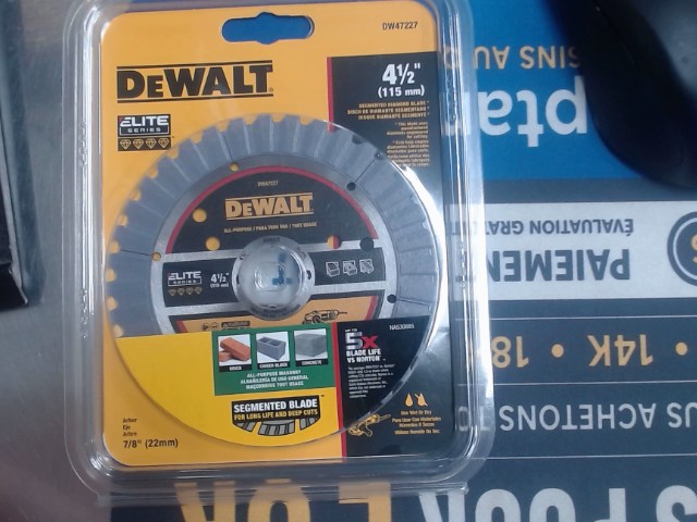 Disque diamant� segmant� concrete 4