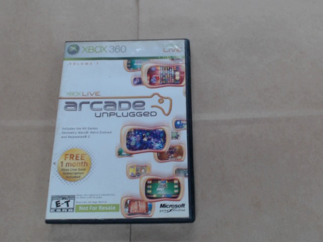 Xbox live arcade