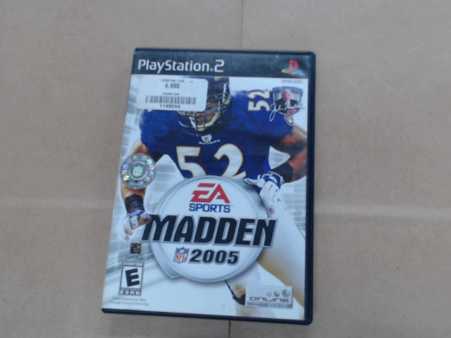 Madden nfl 2005
