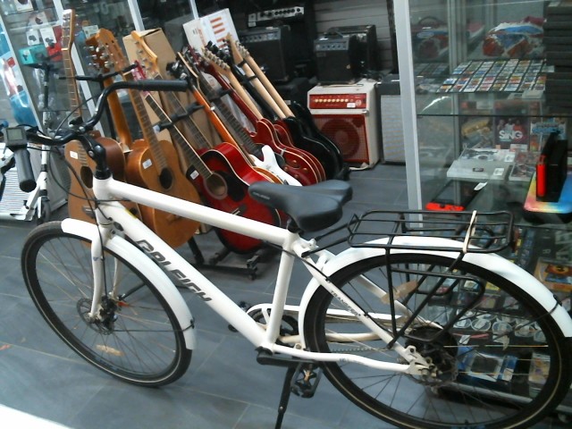 Velo electrique assiste dobson blanc