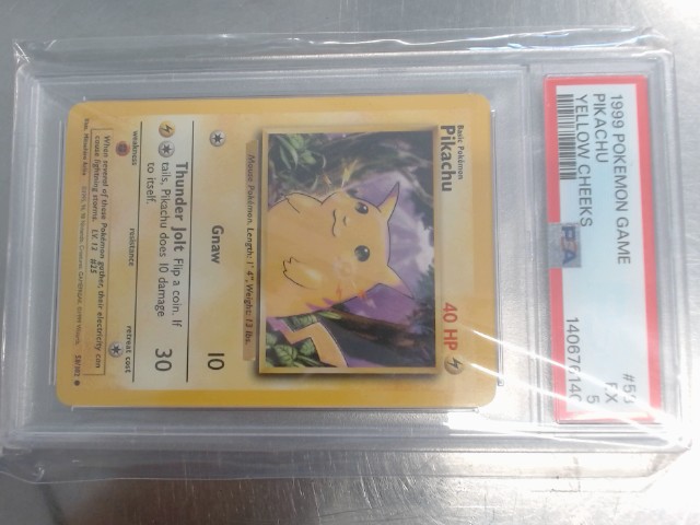 Pikachu 1999 psa 5