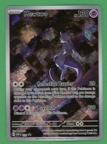 Mewtwo ex scarlet violet promo