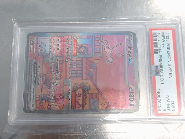 Mew ex 2023 psa 8