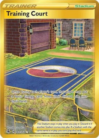 Training court secret rare