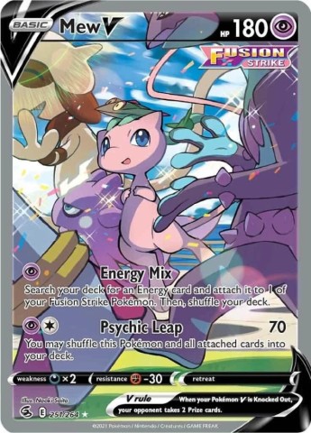 Mew v fusion strike