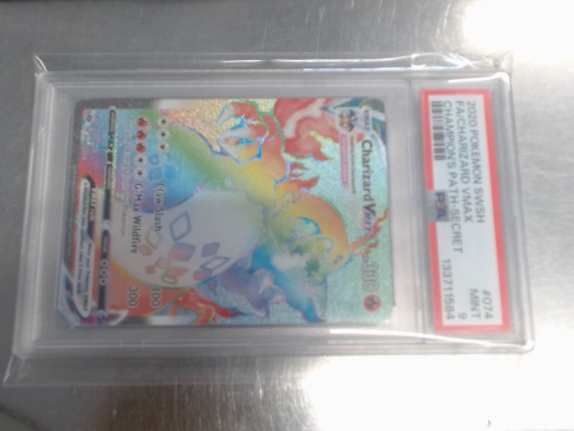 Charizard vmax 2020 psa 9
