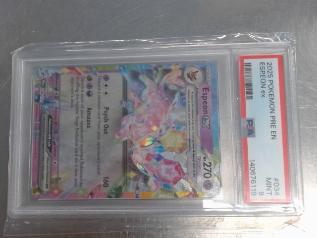 Espeon ex 2025 psa 9