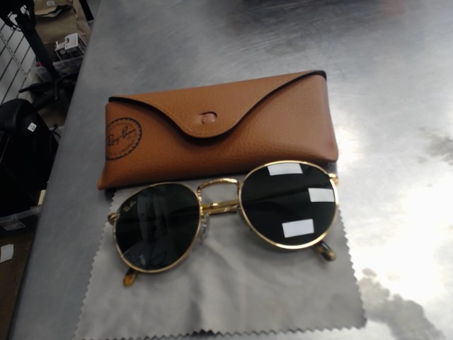 Lunnette rayban new round / green crysta