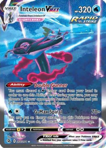 Inteleon vmax alt art secret