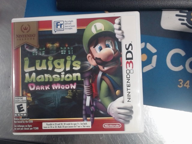 Nintendo 3 ds luigi mansion dark moon