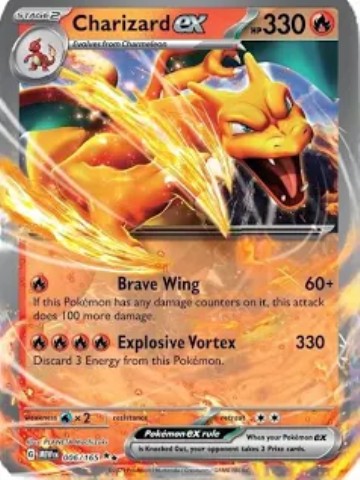 Charizard ex 006 165