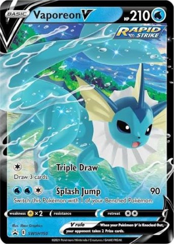 Vaporeon v swsh 150
