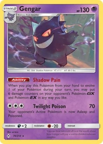 Gengar unbroken bonds